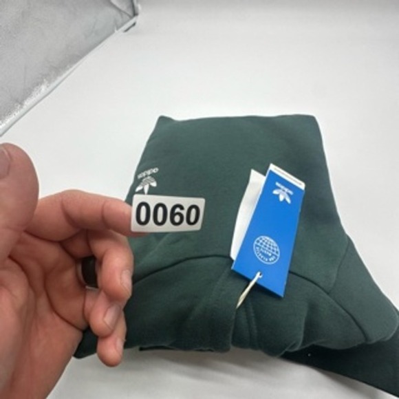 Adidas Kids Green Pink Black White Stripe Hoodie Sweatshirt‎ Size M - Picture 11 of 11